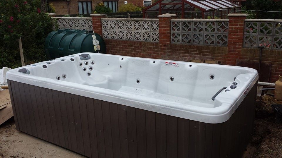 Бассейн СПА с противотоком Vita Spa Swim Spa XB 4