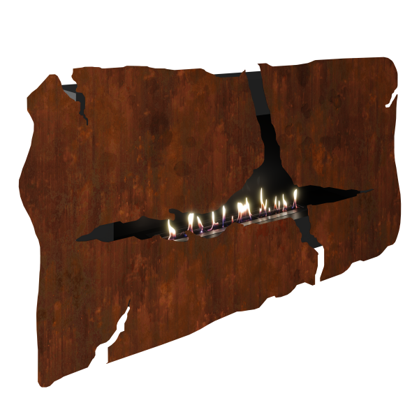 Настенный биокамин Firezo Divario