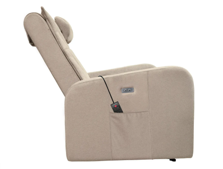 Массажное кресло реклайнер с электроприводом FUJIMO E-COMFORT CHAIR F3005 FEF Ваниль (Sakura 4)