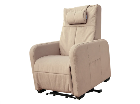 Массажное кресло реклайнер с подъемом FUJIMO LIFT CHAIR F3005 FLFL Ваниль (Sakura 4)